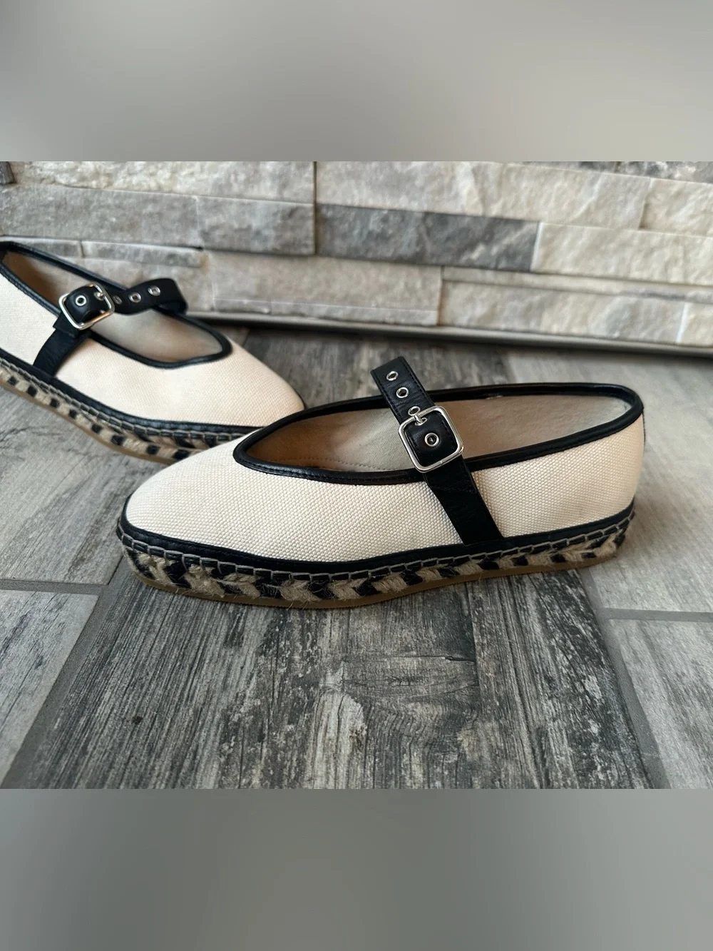 NEW Madewell Remy Mary Jane Espadrille  Size 7